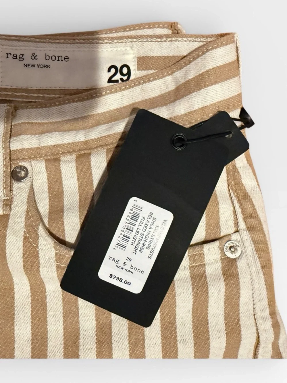 NWT Rag and Bone Shea Relaxed Straight Jeans - Picture 8 of 8